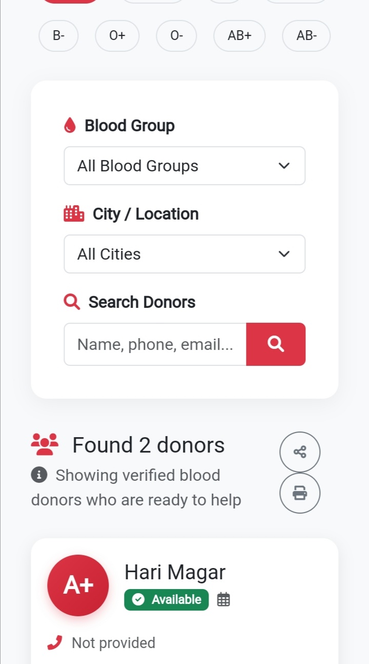 Blood Donation