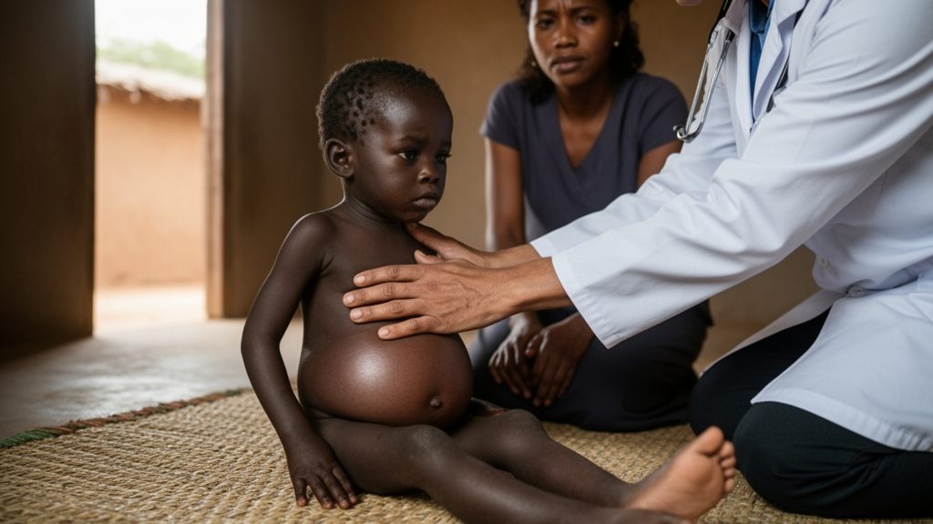 Genetic Blueprint Revealed for Starving Children's Fate