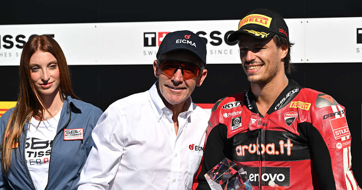 Record-breaking motorcycle champion Nicolo Bulega makes a strong case for MotoGP