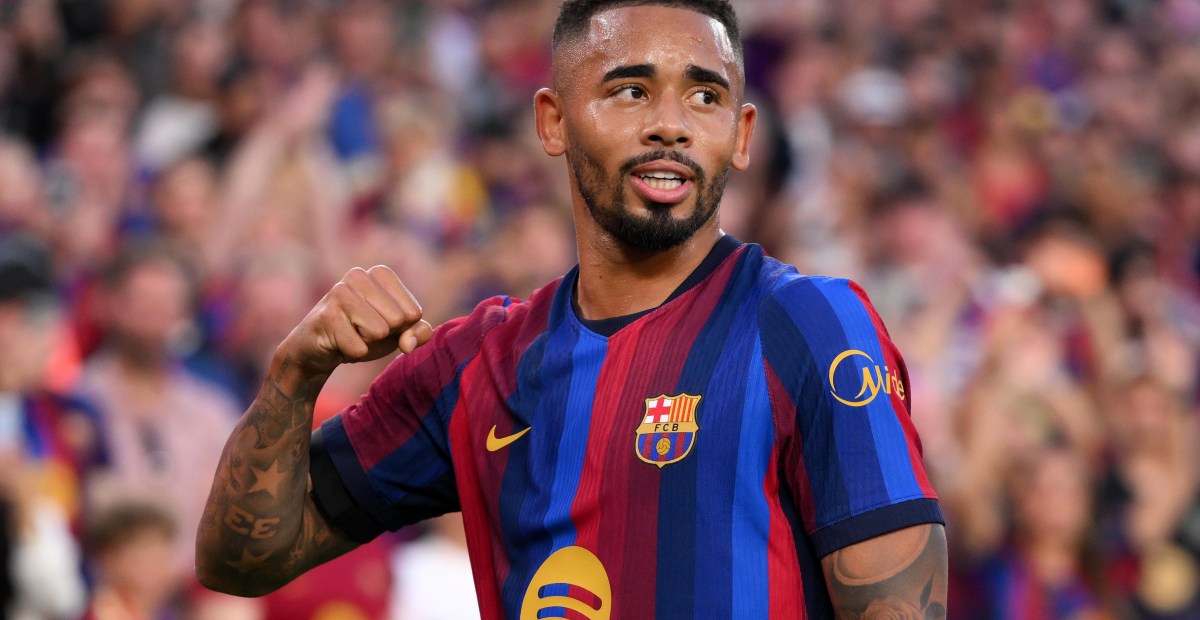 Brazilian striker Gabriel Jesus finds harmony with Barcelona teammates