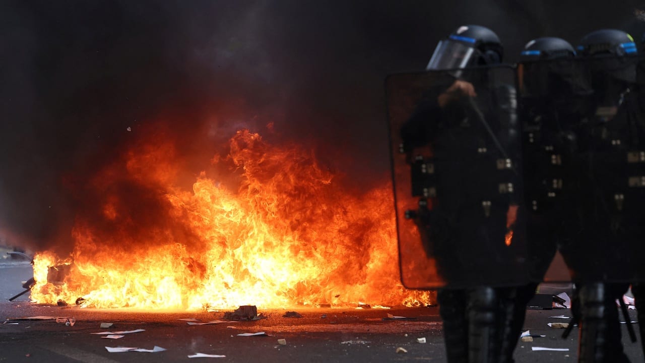 France halts stun grenade use after teen suffers severe injuries