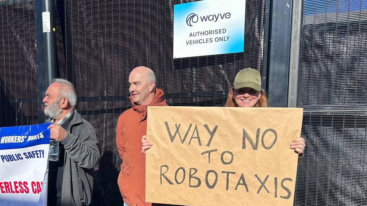 Autonomous taxis in London face resistance from drivers' unions