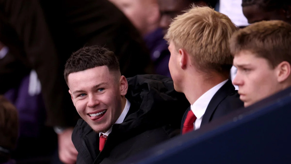 Teenage football prodigy Kai Rooney shines on pitch and off after emotional U21s debut