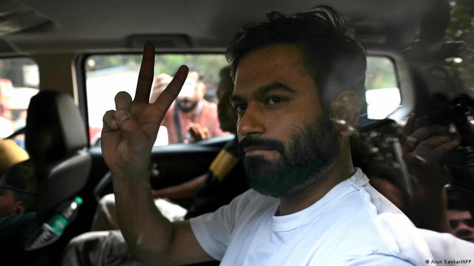 India's "Cockroach" movement founder released after detention conditions